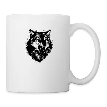 Wolf - Mug - white - Right