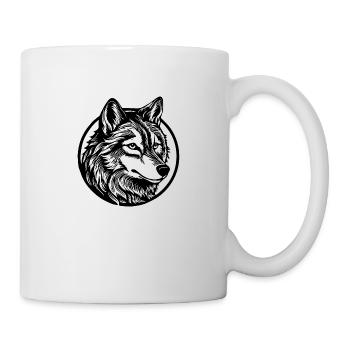 Wolf - Mug - white - Right