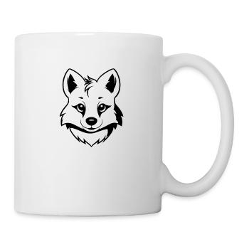 Wolf - Mug - white - Right