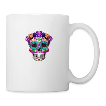Dia de los Muertos - Mug blanc - blanc - Droite