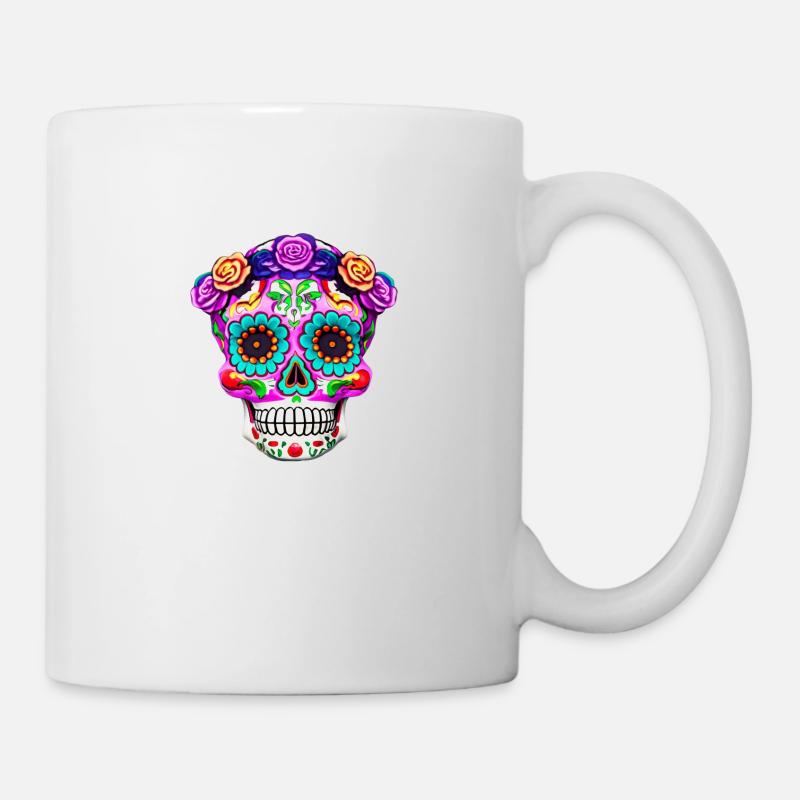 Dia de los Muertos - Mug blanc - blanc