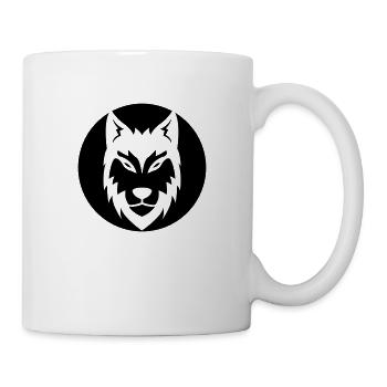 wolf - Tasse - Weiß - Rechts