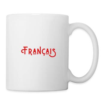 Pas parfait mais français - Mug blanc - blanc - Droite