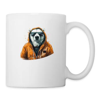 Street style bear | Polar Bear Lovers - Mug - white - Right