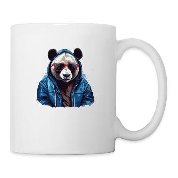 Panda big street style | Panda lovers - Mug - white - Right