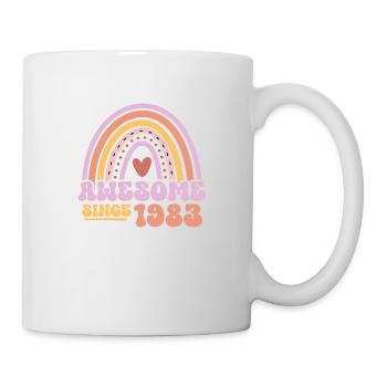 Great since 1983 - Retro Vintage Birthday - Mug - white - Right
