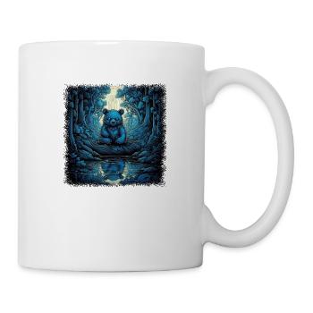 Déclaration Panda Funny Dictons Ours Polaire Mammal - Mug blanc - blanc - Droite