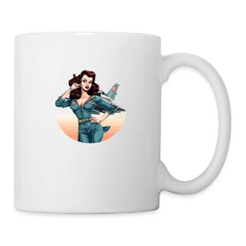 Lili pinup - Mug - white - Right