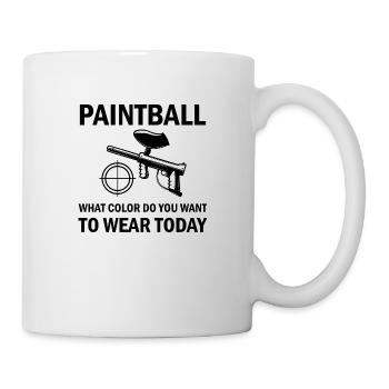 Paintball Airsoft - Mug blanc - blanc - Droite