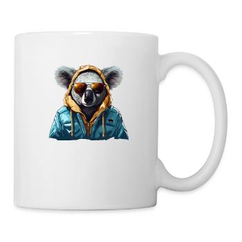 Ours koala de style urbain | Amoureux des koalas - Mug blanc - blanc - Droite