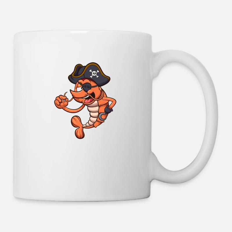Pirate Shrimp - Mug - white