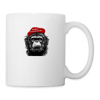 Montag - Tasse - Weiß - Rechts