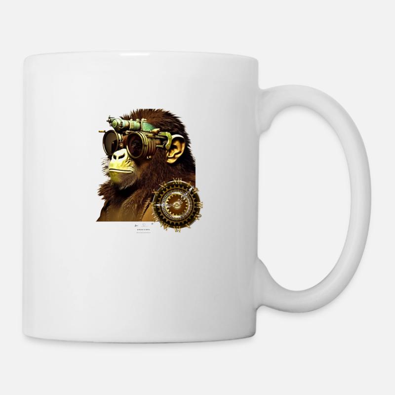 Zeitreisender - Tasse - Weiß