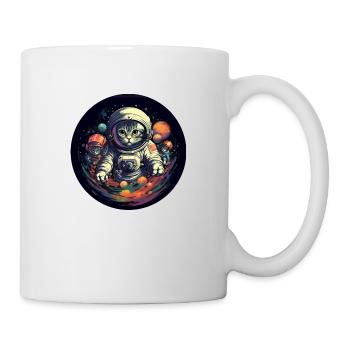 Cats in Space: Adventurous Paws in the Cosmos - Mug - white - Right
