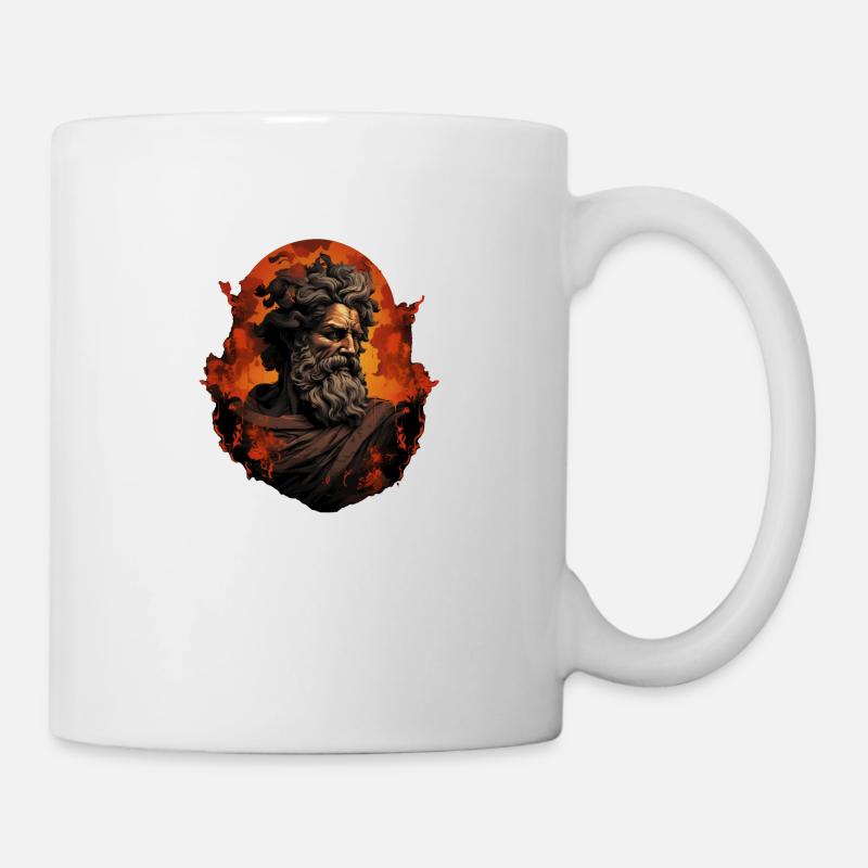Philosophe de l’Antiquité - Mug blanc - blanc