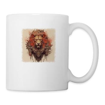 god statement joke geek background king - Tasse - Weiß - Rechts