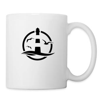 Leuchtturm - Tasse - Weiß - Rechts