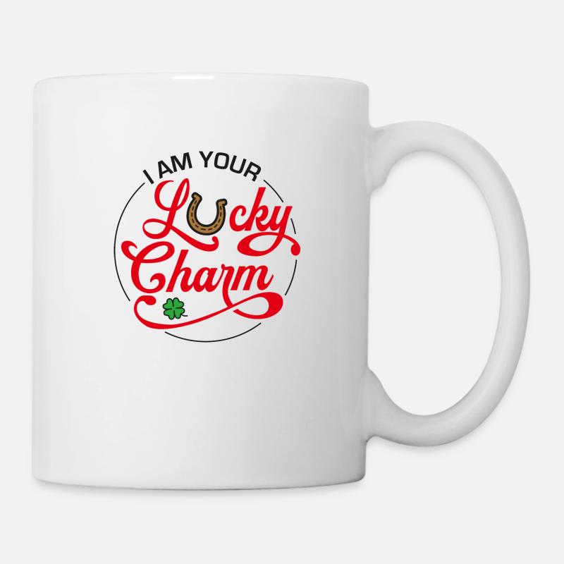 LUCKY RED - Mug - white