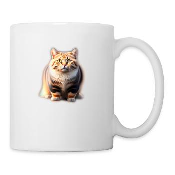 Chat - Mug blanc - blanc - Droite