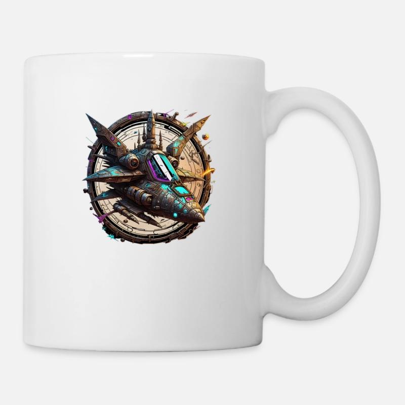 Spaceship - Tasse - Weiß