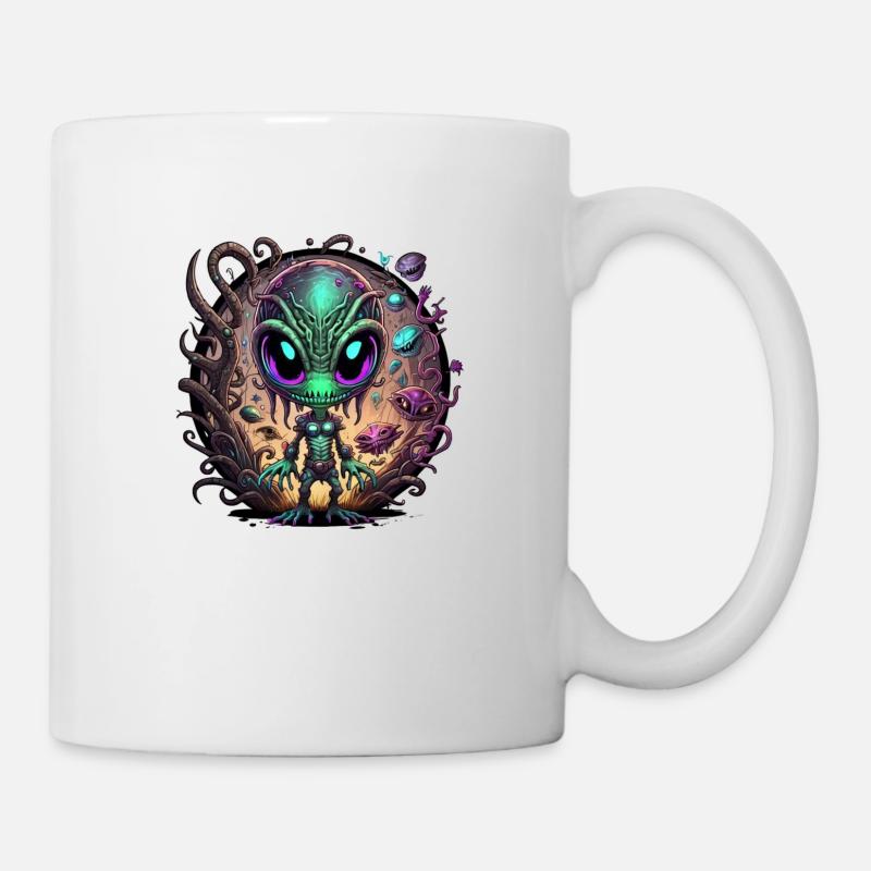 Alien Boy - Tasse - Weiß