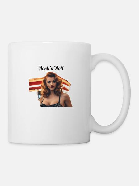Pinup - Tasse - Weiß