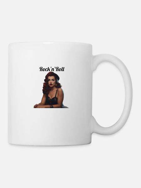 Pinup - Tasse - Weiß