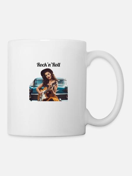 Pinup - Tasse - Weiß