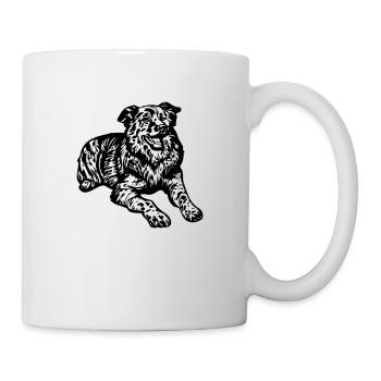 Australian Shepherd - Mug - white - Right