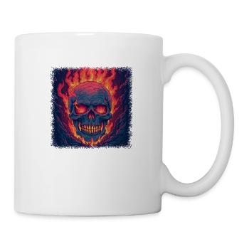 skater anatomy gift awesome statement - Tasse - Weiß - Rechts