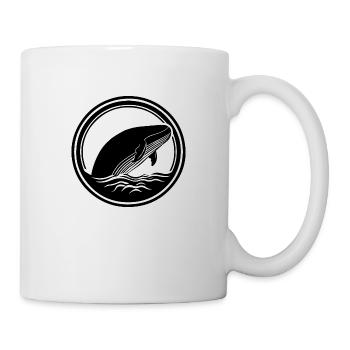 Whale Sea Fish - Mug - white - Right