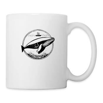 Whale Sea Fish - Mug - white - Right