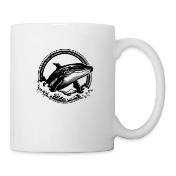 Whale Sea Fish - Mug - white - Right