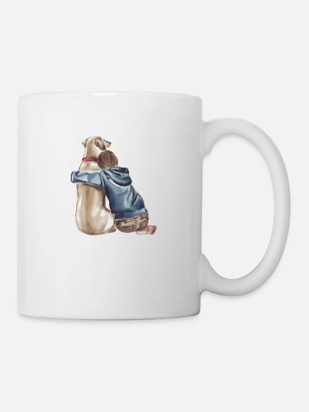 Immer an meiner Seite - Tasse - Weiß