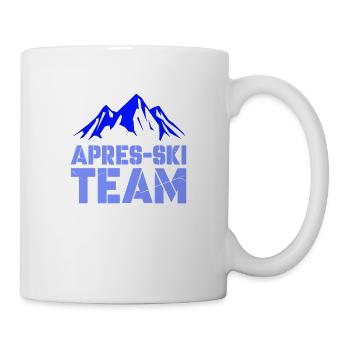 Mountains Après Ski - Mug - white - Right