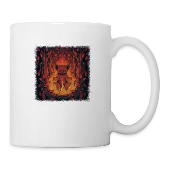 animal welfare christmas aussie statement - Mug - white - Right