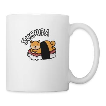Shiba Inu Chien Sushi Japon Akita I Cadeau - Mug blanc - blanc - Droite