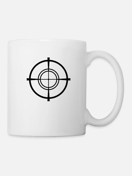 Paintball Airsoft - Tasse - Weiß