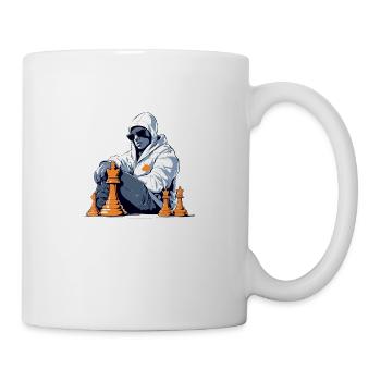 Max at chess clubs - Mug - white - Right