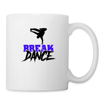 break dance - Tasse - Weiß - Rechts