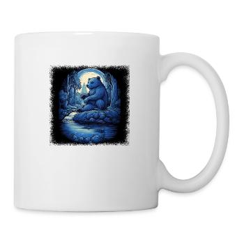 Fun drôle dictons panda bday growler présent humour - Mug blanc - blanc - Droite