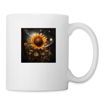 Sun Flower - Mug blanc - blanc - Droite