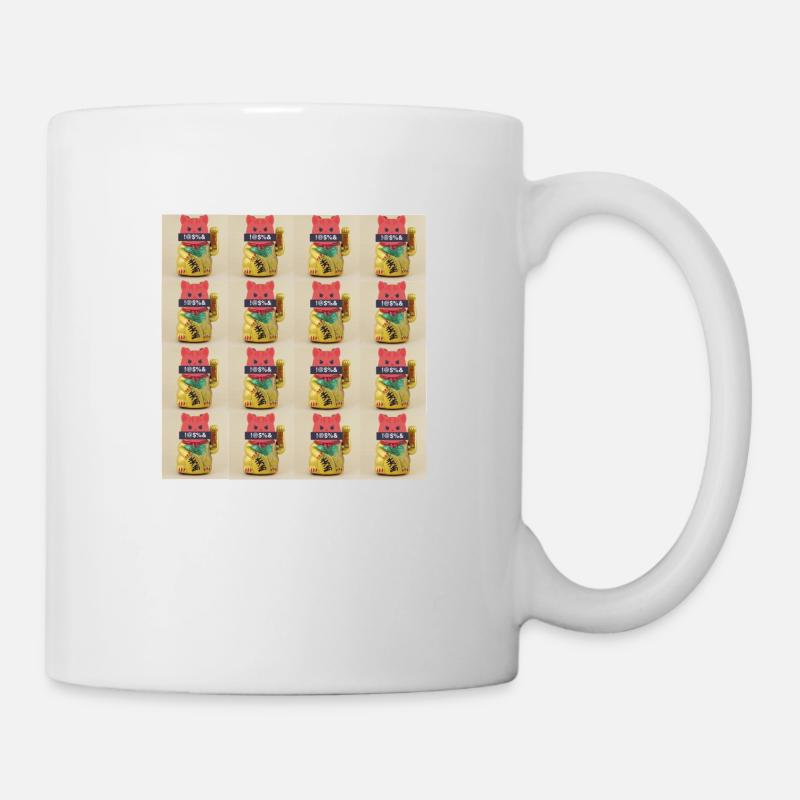 Angry 16 Cats - Mug - white
