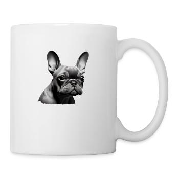 Hund Bulldogge Hunde Hundehalter Hundebesitzer - Tasse - Weiß - Rechts