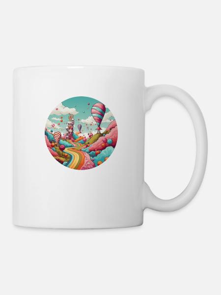 Fantasy Reisen: Einzigartiger Stil - Tasse - Weiß
