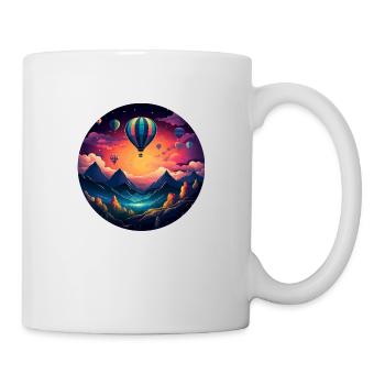Des aventures rétro pleines de vie : votre R unique - Mug blanc - blanc - Droite