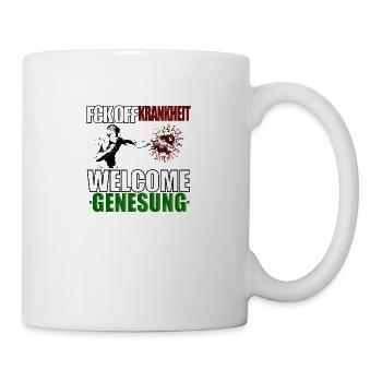 Welcome Genesung Colour - Tasse - Weiß - Rechts