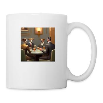 Don doggieleoni - Mug - white - Right