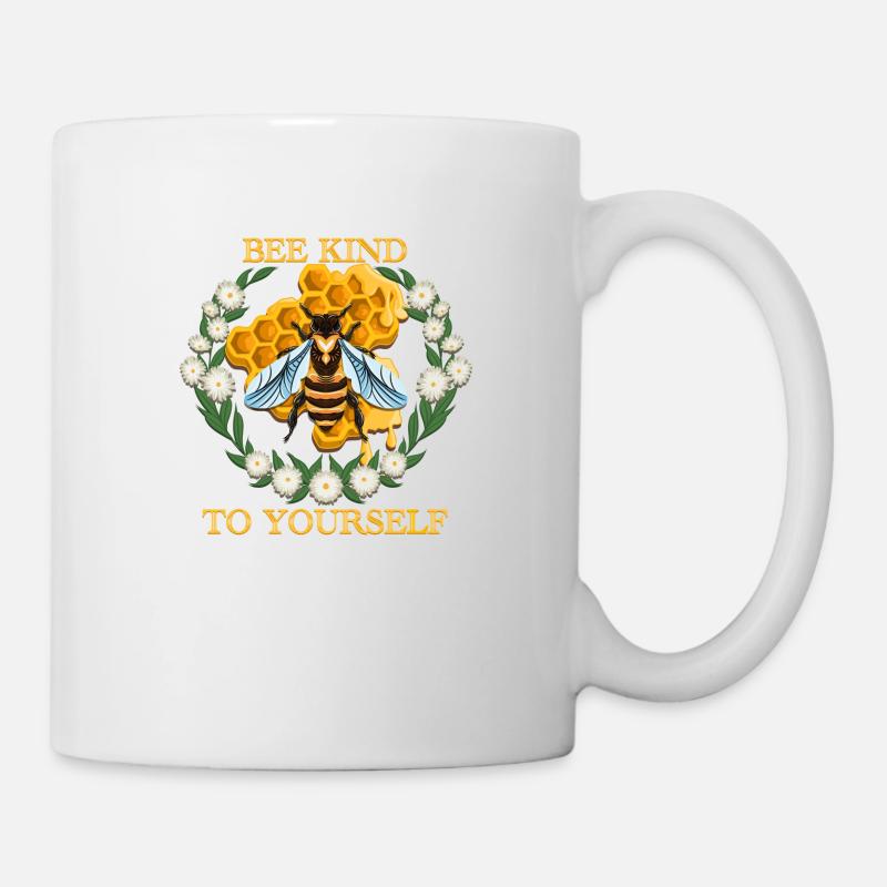 Bee Kind to yourself - Tasse - Weiß