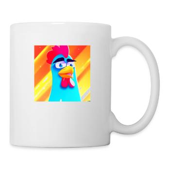 Bleu et Libre - Mug blanc - blanc - Droite